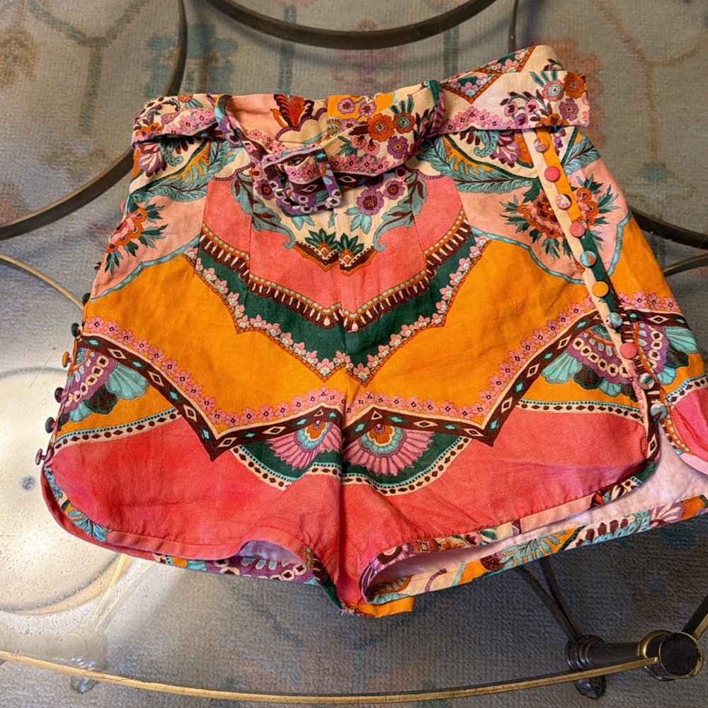 Zara Floral Women's Shorts - Multicolor